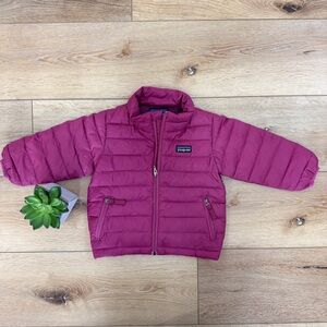 EUC Patagonia Baby Down Sweater Jacket, Purple, Size 12m